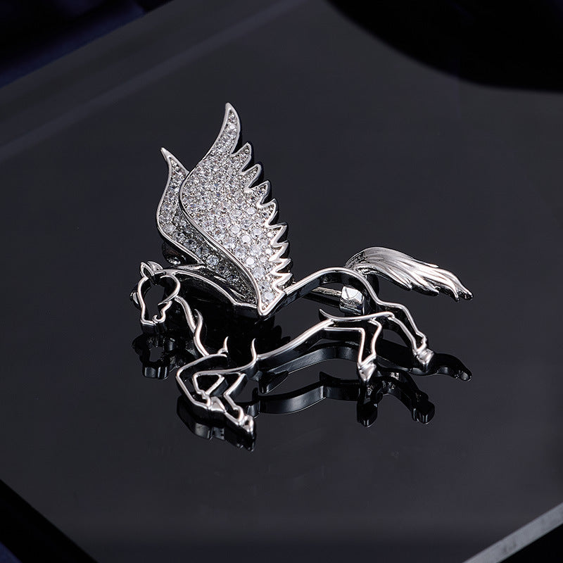 Broche Pegaso (Circonitas Brillantes)