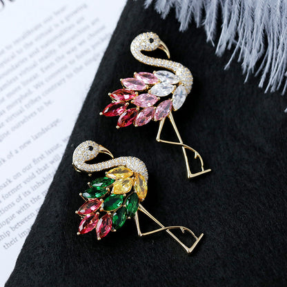 Broche Flamenco (Circonitas Brillantes)