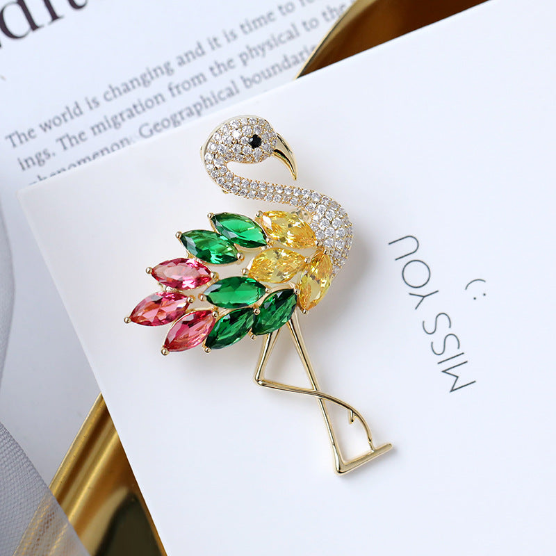 Broche Flamenco (Circonitas Brillantes)