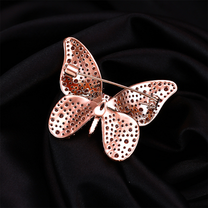 Butterfly Brooch (Zircons)