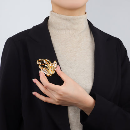Pamela Brooch (Zircon stones)
