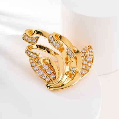 Pamela Brooch (Zircon stones)
