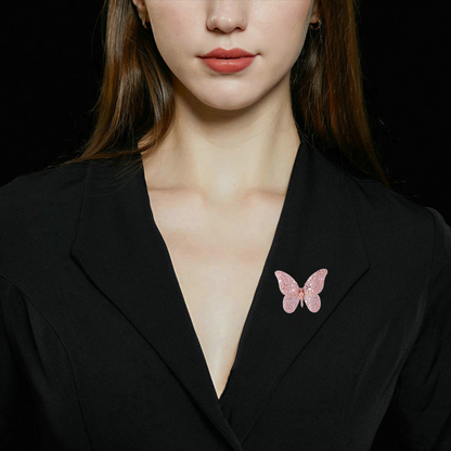Butterfly Brooch (Zircons)