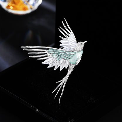 Colibrì Brooch (Enamel)