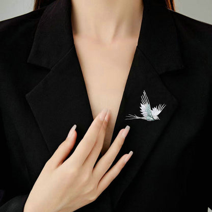 Colibrì Brooch (Enamel)